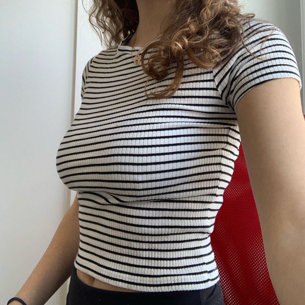 2/$10 H&M stripped T-shirt